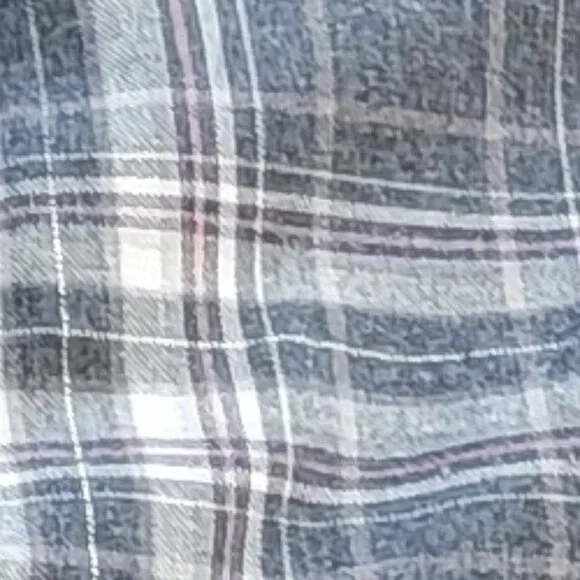 Gilligan & O Malley Plaid 2PC Pajama Set Pants & Top - Picture 5 of 14